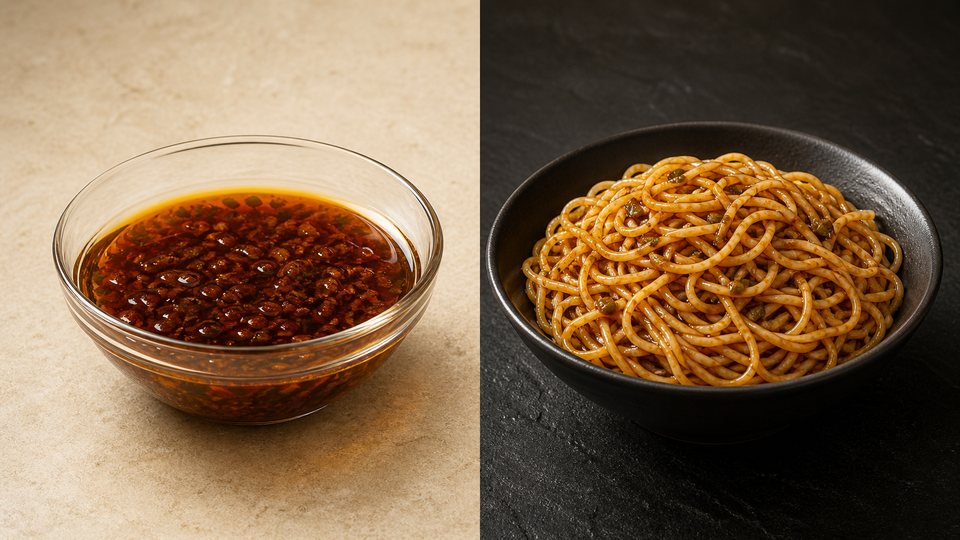 葱油拌面酱产品内容